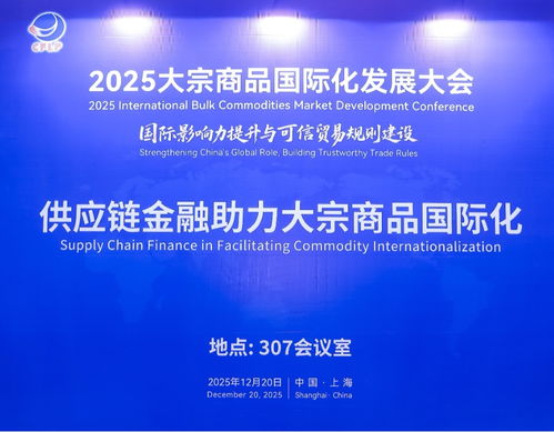 供應(yīng)鏈金融賦能大宗商品國(guó)際化 2025年大會(huì)平行活動(dòng)聚焦信息技術(shù)咨詢(xún)服務(wù)